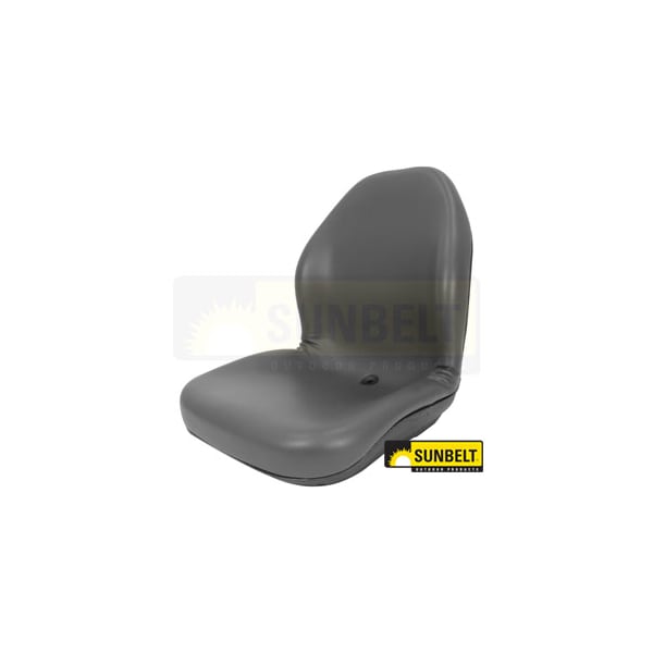 Seat, Lawn & Garden, UTV, Tractor, Skidsteer, Gray Vinyl 28 X19 X14.5